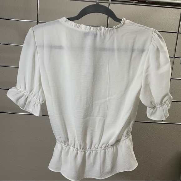 Topshop White Top - Picture 2 of 3